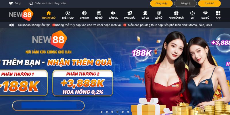 Khái quát về nhà cái NEW88